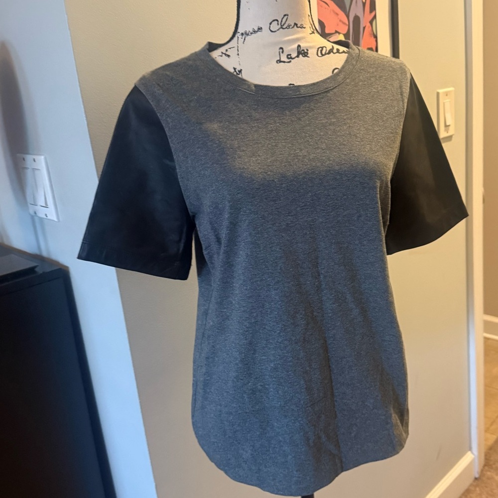 J. Crew Charcoal Knit Top